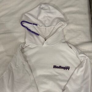 Madhappy Lakers Showtime White Hoodie